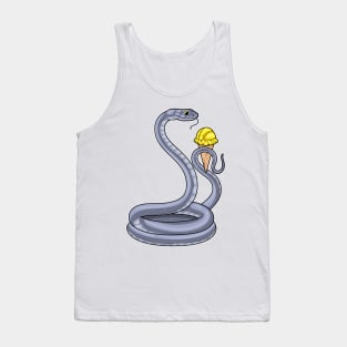 Snake Waffle ice cream Tank Top